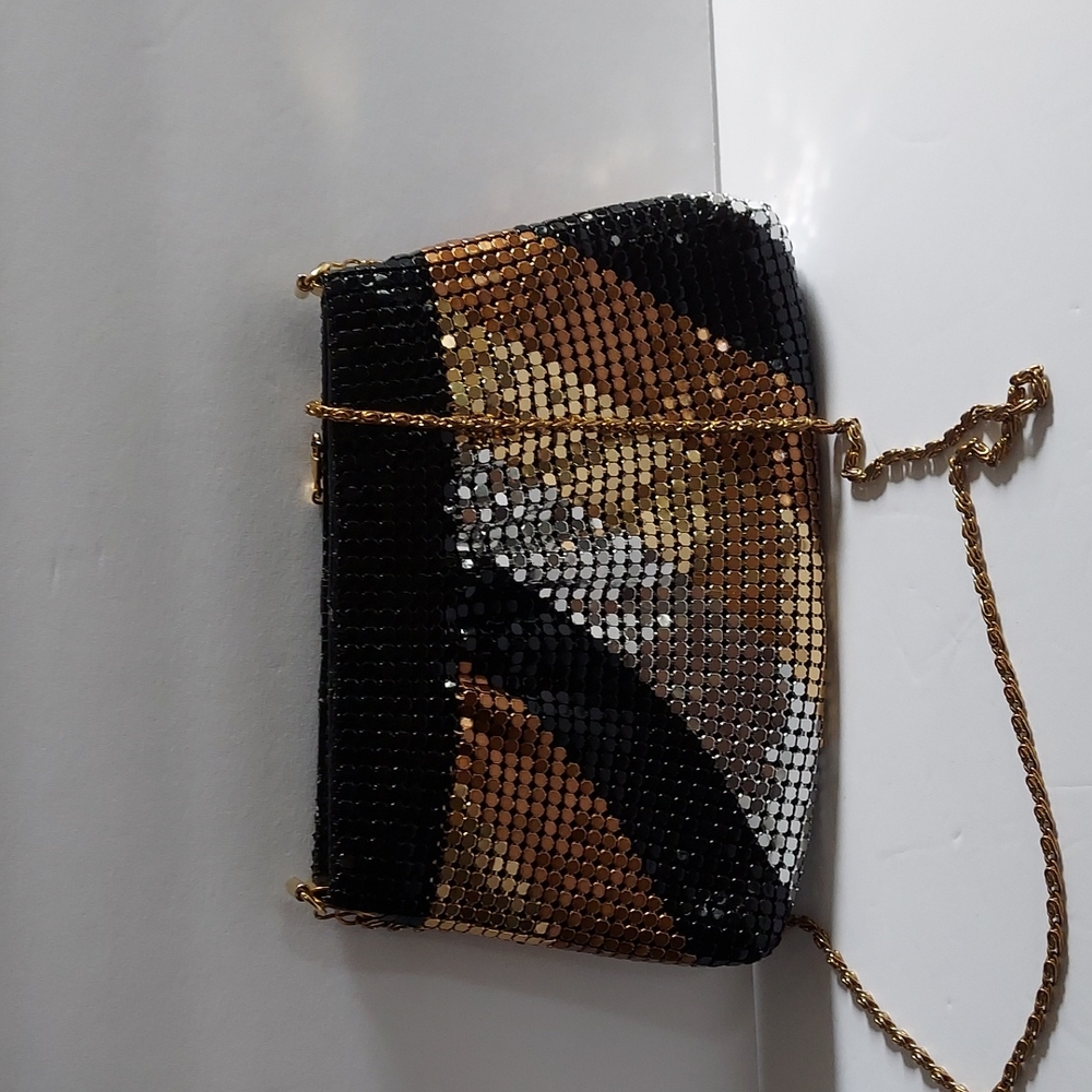 MESH METAL BAG Iconic Bags by Marlo Vintage.  Chain. Mesh. Evening. METAL Tones.